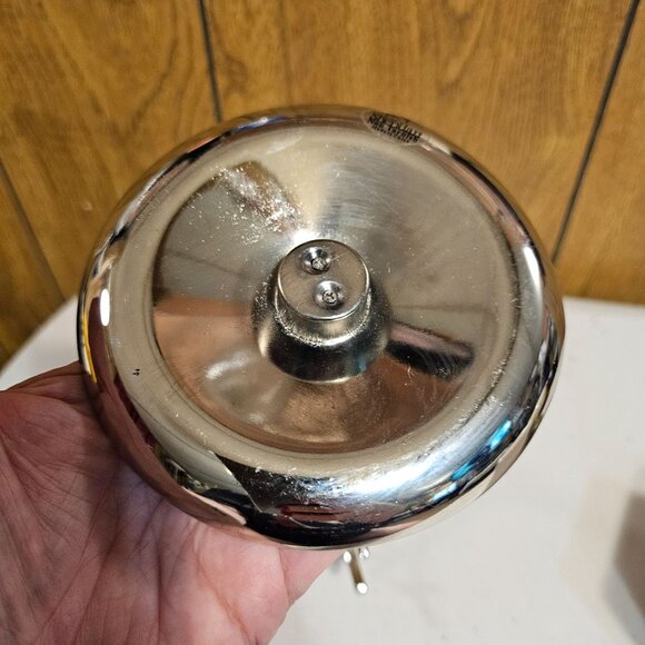 Jewelry Display Tree Non Tarnish Silver Toned w Birds and Round Shallow Dish - Picture 4 of 6